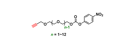 Propargyl-PEGn-5-nitrophenyl carbonate